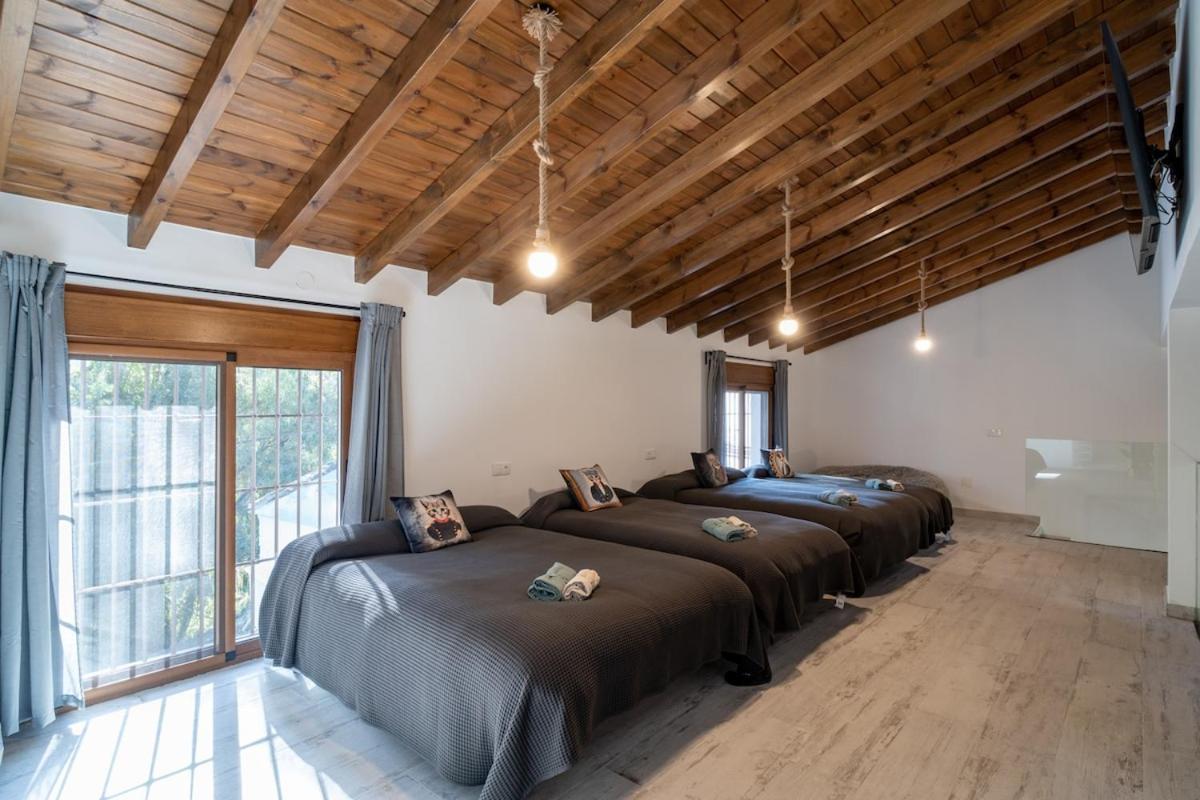 Casa Rural De Diseno Con Piscina Y Barbacoa Malaga Luaran gambar
