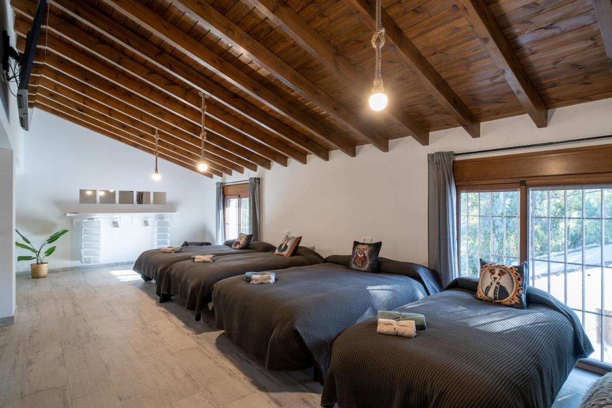 Casa Rural De Diseno Con Piscina Y Barbacoa Malaga Luaran gambar